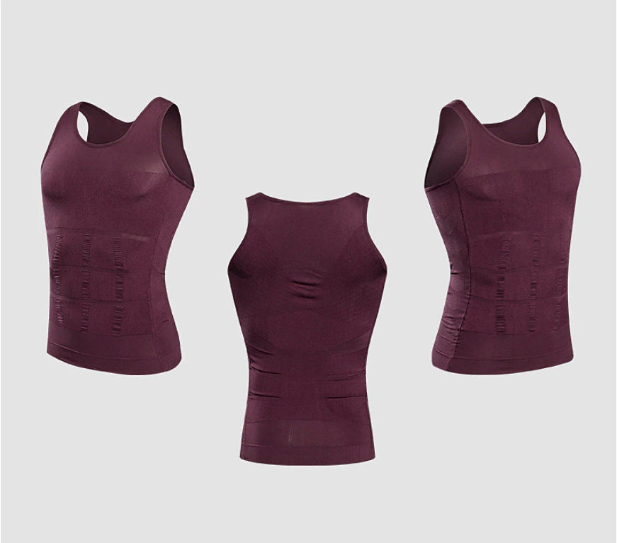 Vīriešu slaidinoša ķermeņa formēšanas veste