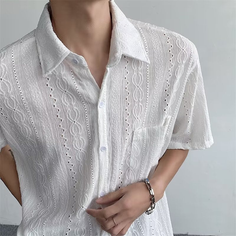 Elpojošs vienkrāsains krekls