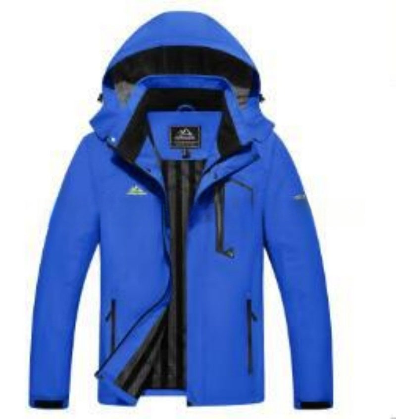 Garpiedurkņu jaka ar kapuci