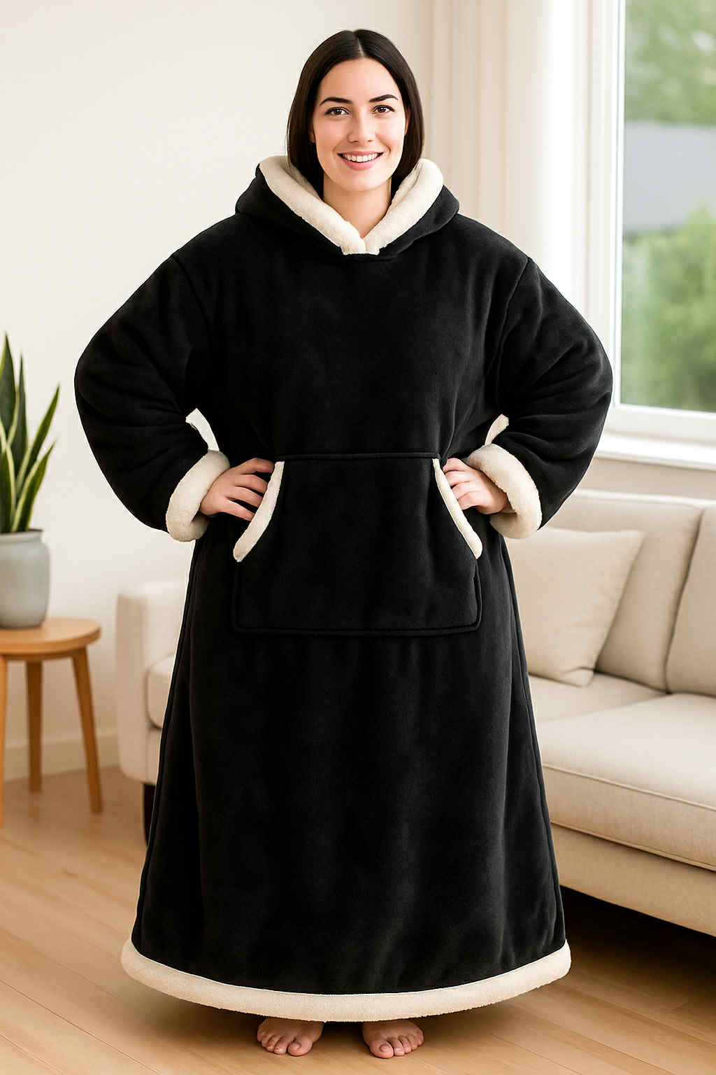 Debesėlis – mīksts TV pleds ar kažokādu