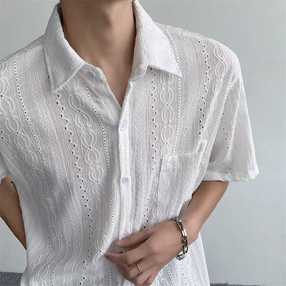 Elpojošs vienkrāsains krekls 