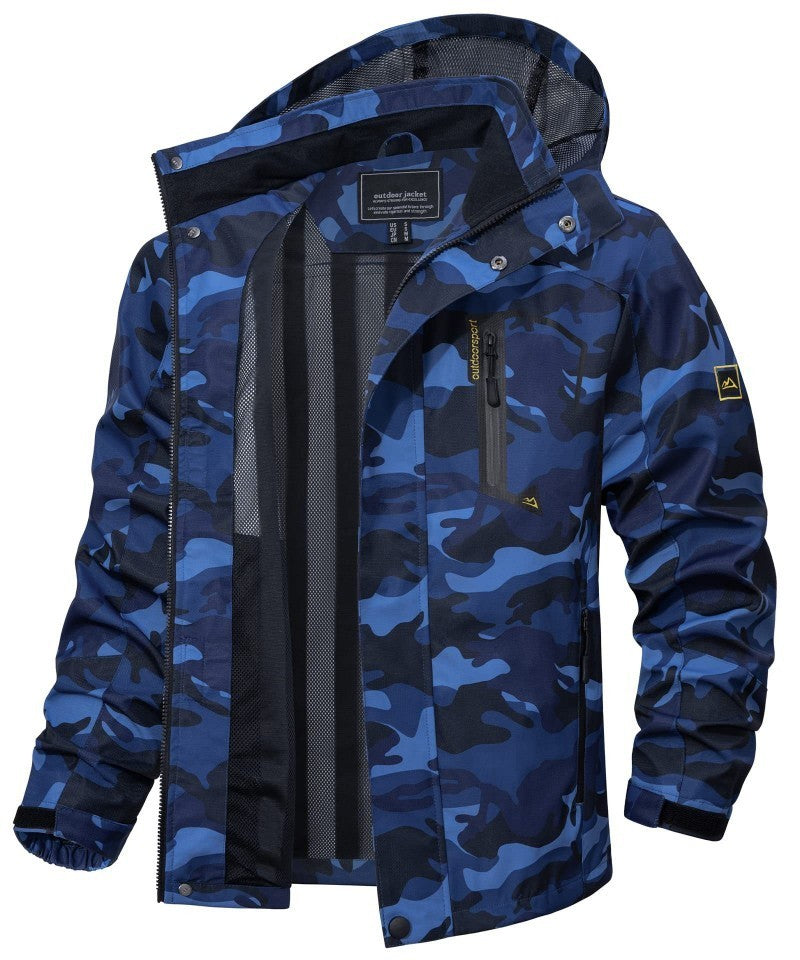 Garpiedurkņu jaka ar kapuci 