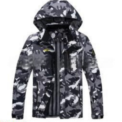 Garpiedurkņu jaka ar kapuci 