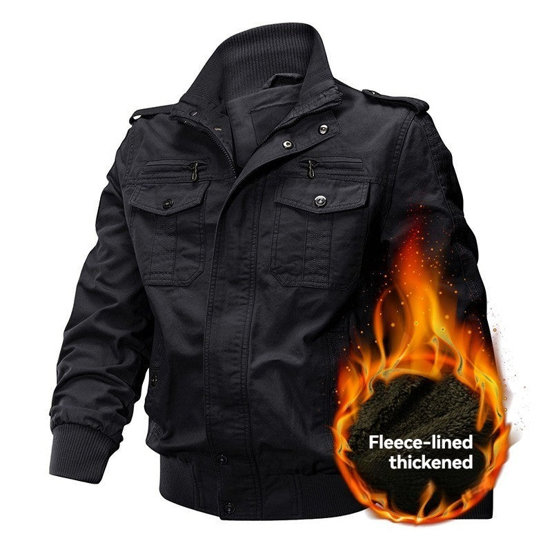 Ar flīsa oderi spoles jaka 