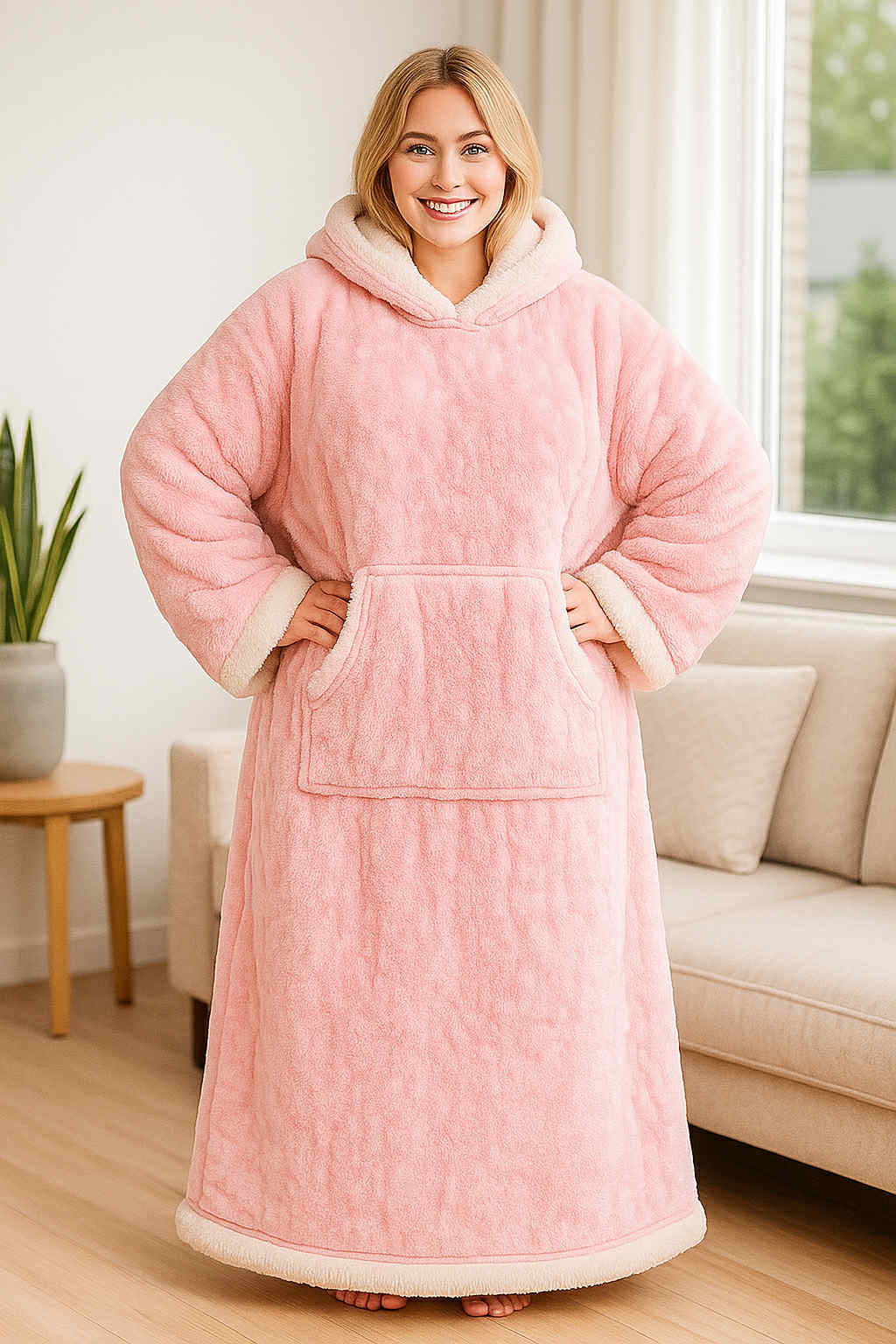 Debesėlis – mīksts TV pleds ar kažokādu