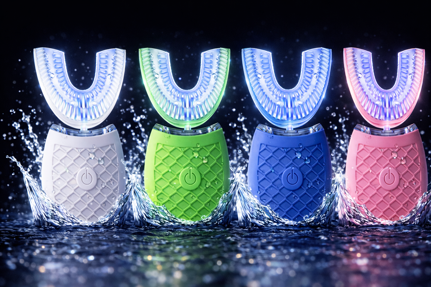 U-veida elektriskā zobu birste